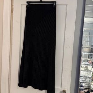Elegant Black Maxi Skirt size Medium